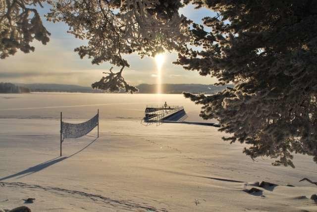 Leksand Strand Camping Och Resort Exteriér fotografie
