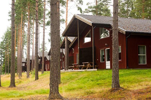 Leksand Strand Camping Och Resort Pokoj fotografie