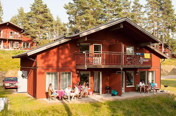 Leksand Strand Camping Och Resort Pokoj fotografie